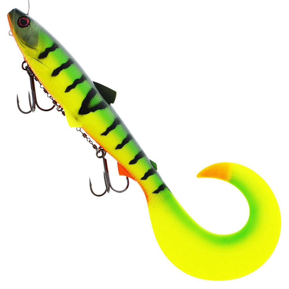 Westin Bullteez Curltail Inline sinking - Big Bait Tiger Perch - 33cm -230g
