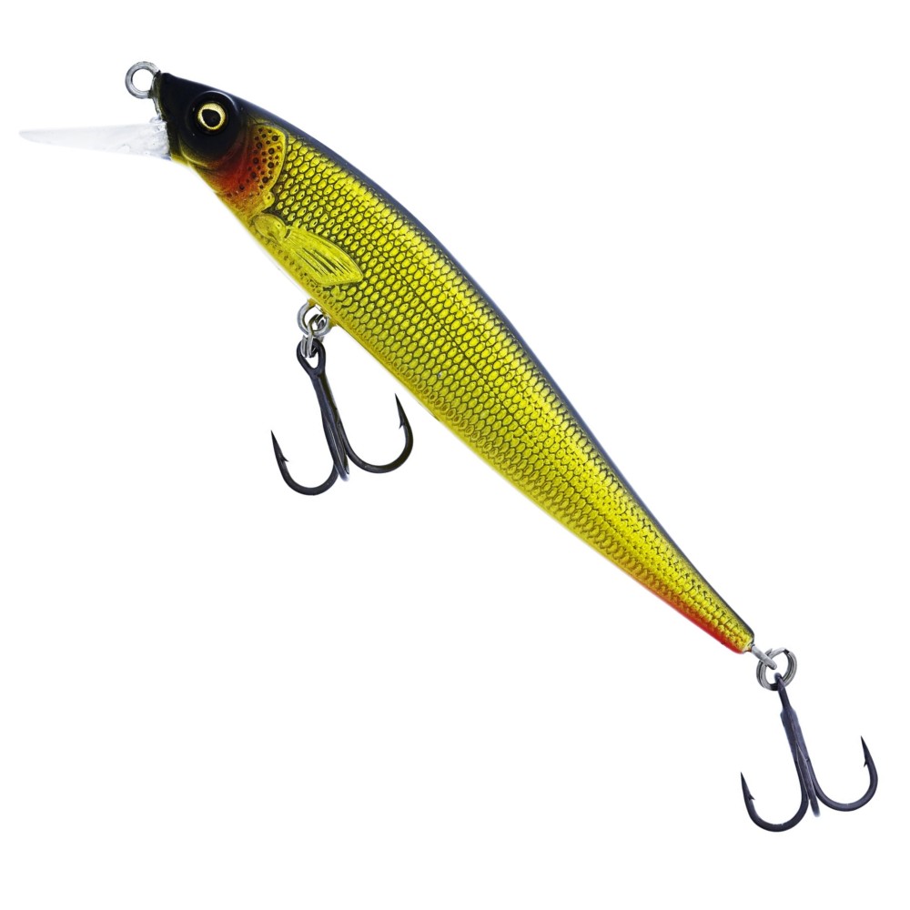 Westin Jerkbite SR Jerkbait 7,5cm - Wobbler Gold Chrome - suspending - 7,5cm - 5g - 1 Stück