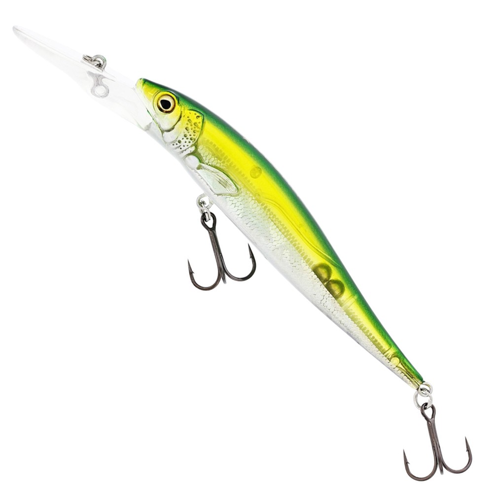 Westin Jerkbite MR Jerkbait 7,5cm - Wobbler Olive Minnow - suspending - 7,5cm - 6g - 1 Stück