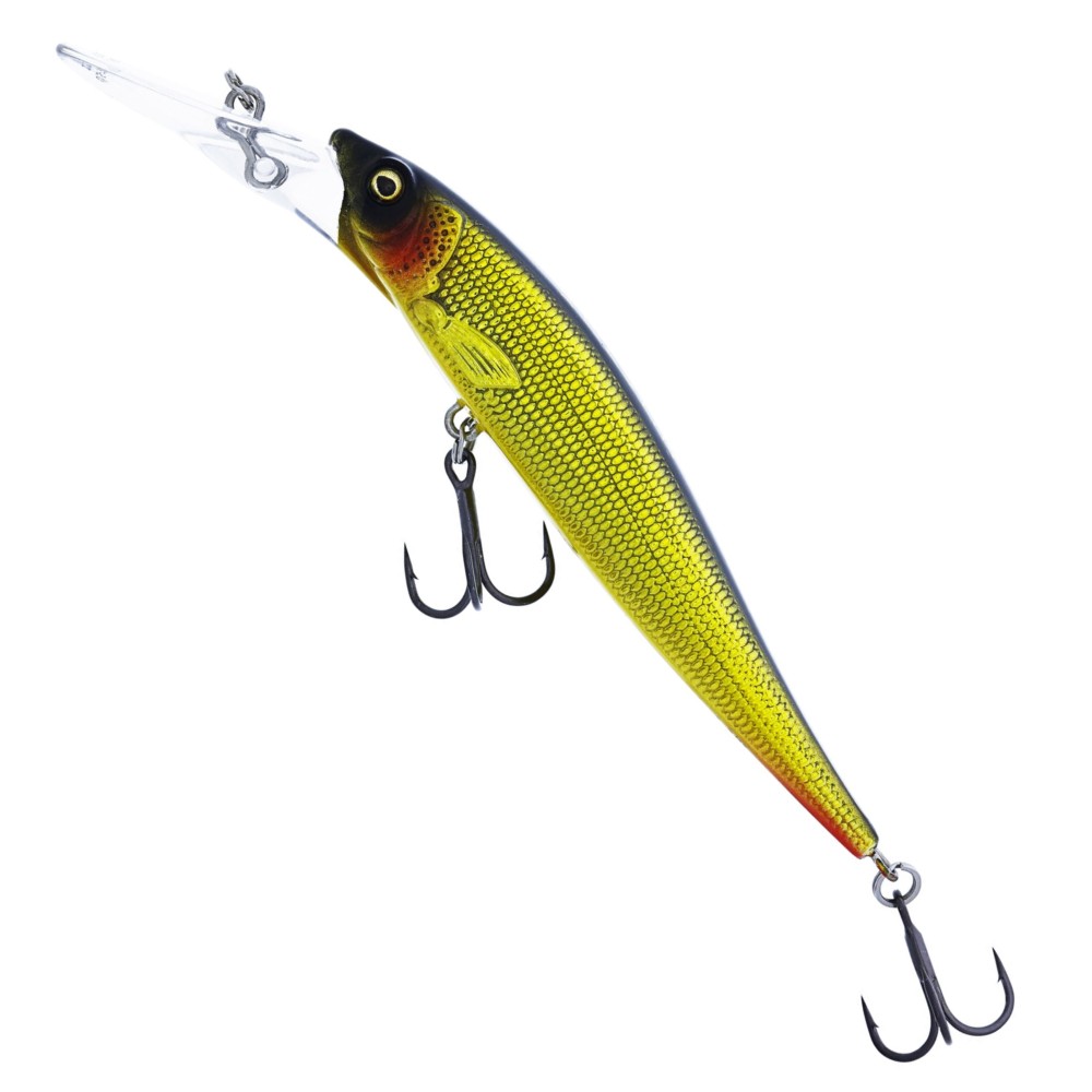 Westin Jerkbite MR Jerkbait 7,5cm - Wobbler Gold Chrome - suspending - 7,5cm - 6g - 1 Stück