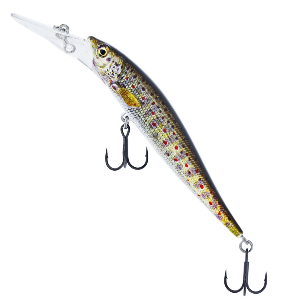 Westin Jerkbite MR Jerkbait 7,5cm - Wobbler Brown Trout Fry - suspending - 7,5cm - 6g - 1 Stück