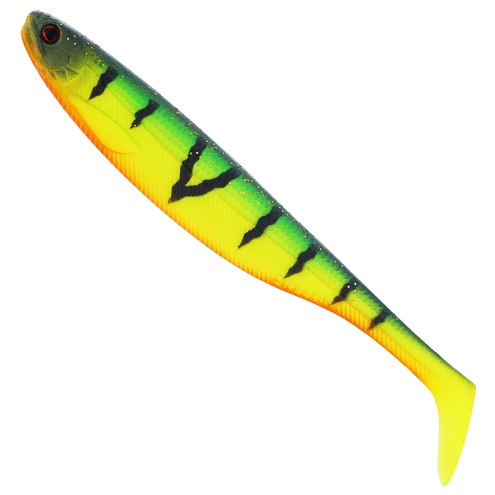 Westin Shadteez Slim - Gummifisch Tiger Perch - 12cm - 10g - 2 Stück