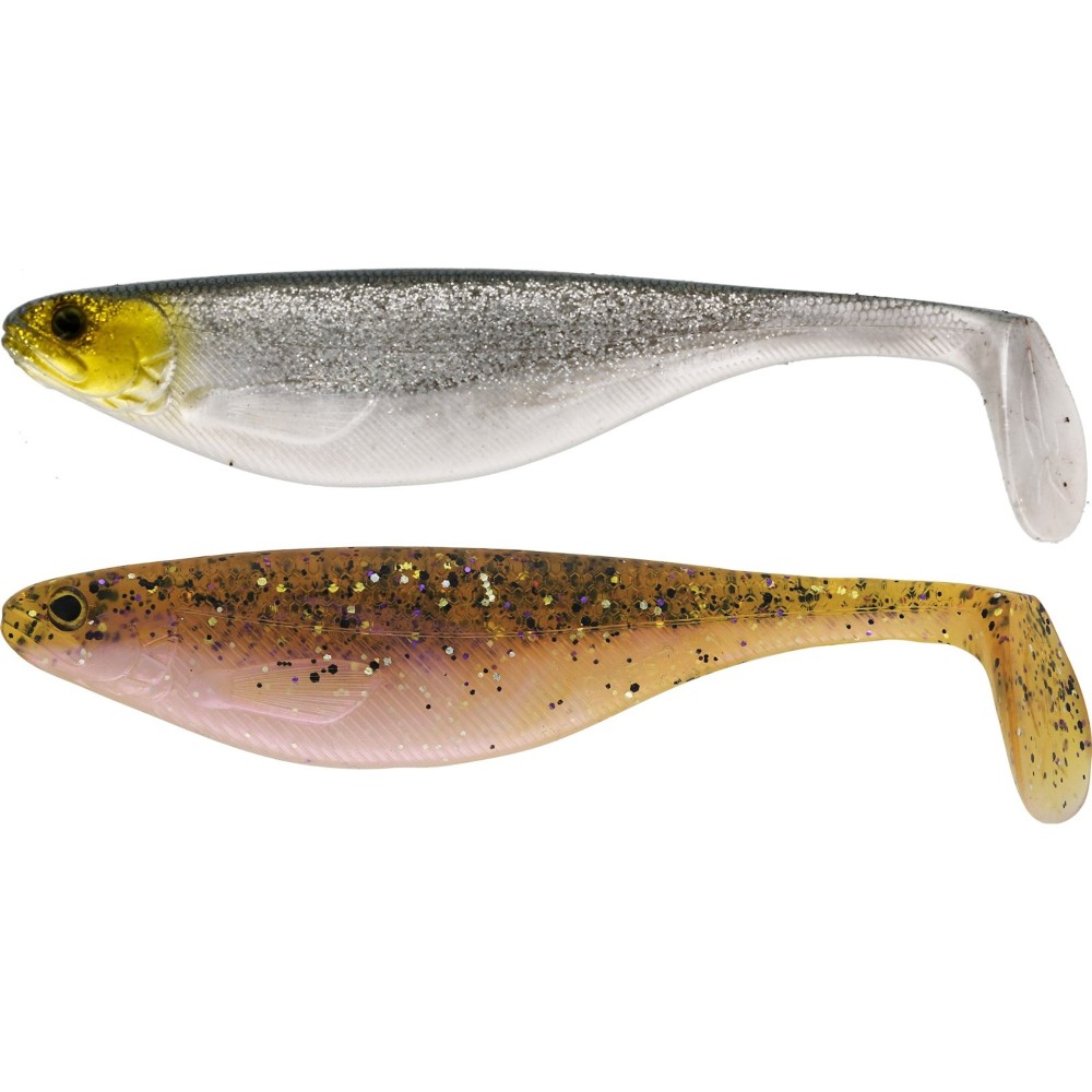 Westin ShadTeez - Gummifisch Clear Water Mix 20 - 12cm - 15g - 2 Stück