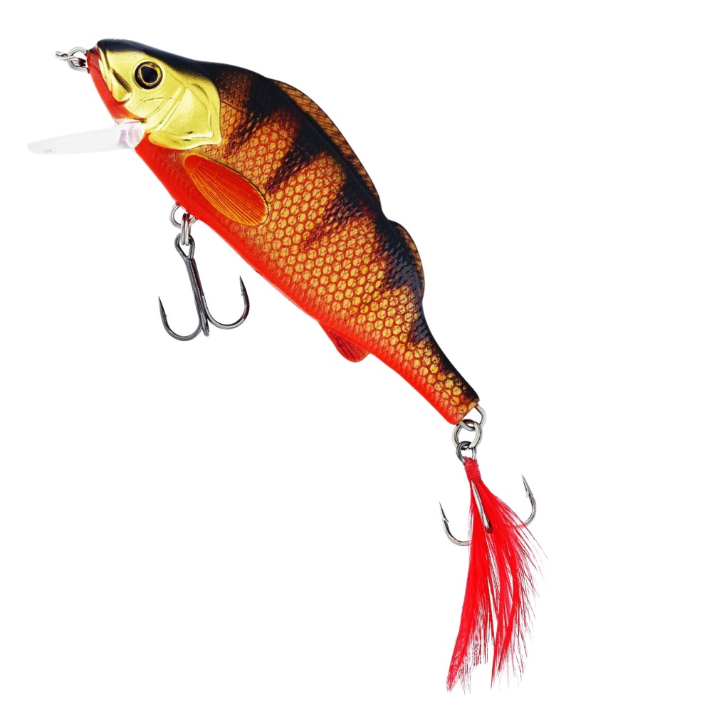 Westin Percy the Perch Crankbait - Wobbler Real Motoroil Perch - 10cm - 20g