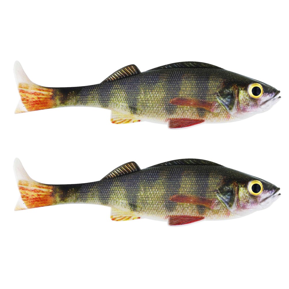 Westin Original Perch - Gummifisch 9cm - 8g - Real Perch - 2Stück