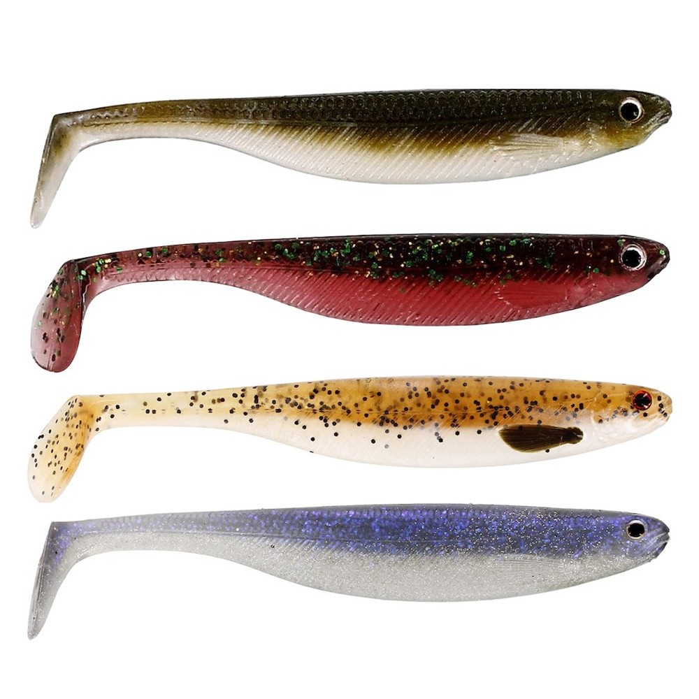 Westin ShadTeez Slim - Gummifisch Clear Water Mix 14