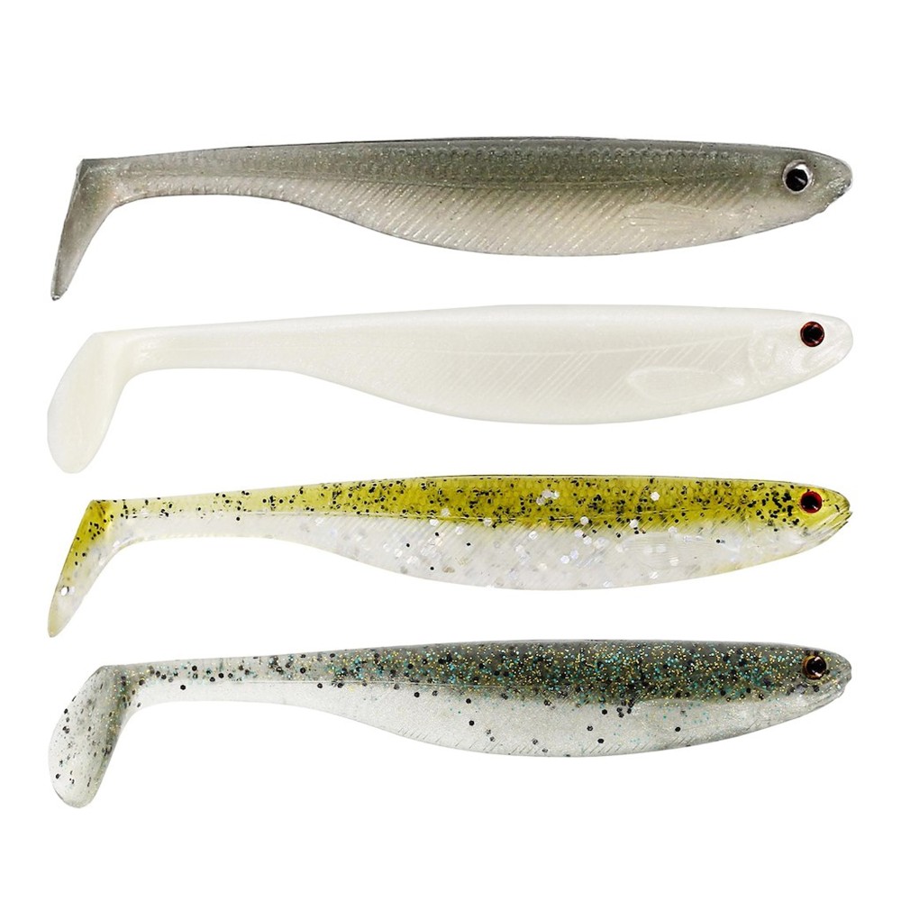 Westin ShadTeez Slim - Gummifisch Clear Water Mix 15