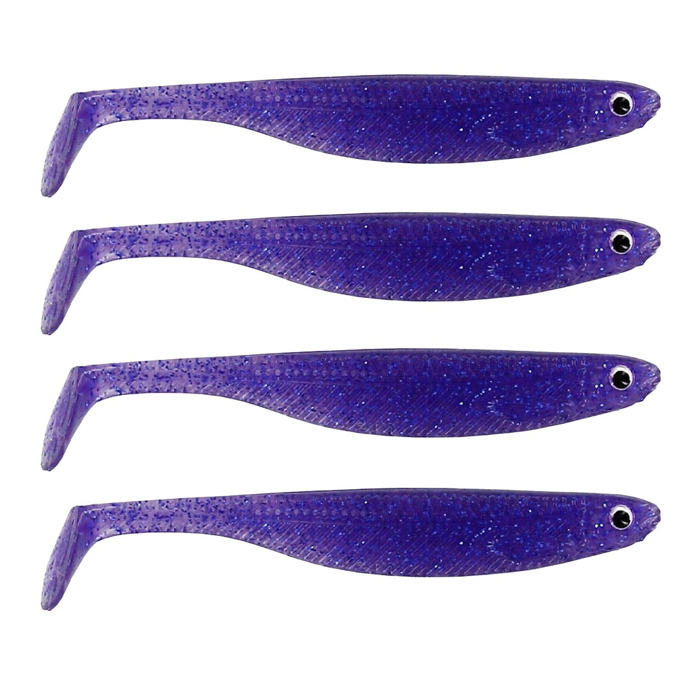 Westin ShadTeez Slim - Gummifisch Violett Steam