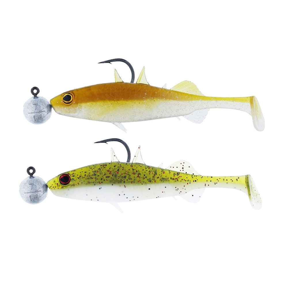 Westin Stanley the Stickleback Shadtail R' N R - Gummifisch 7.5cm - Clear Water Mix 11