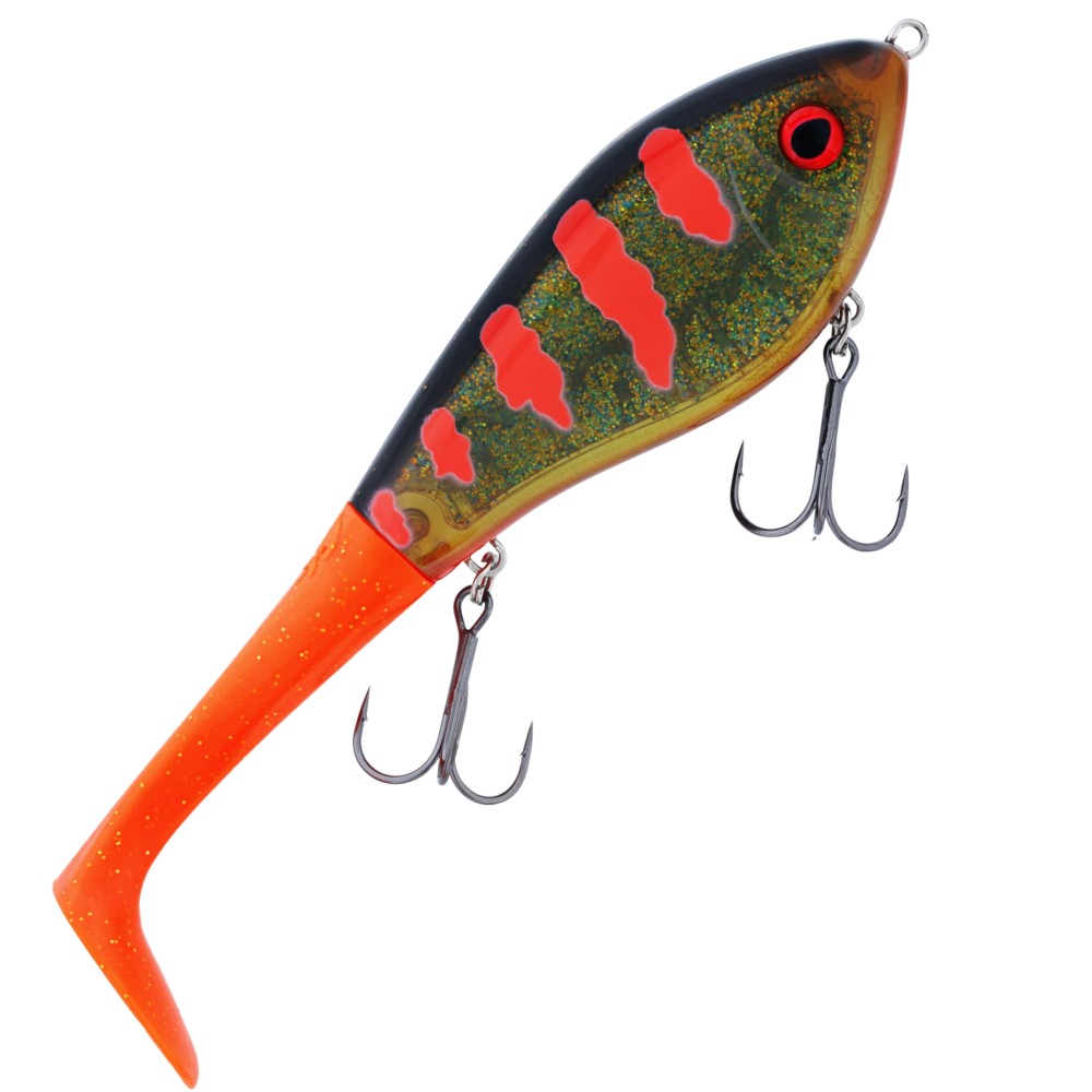 Westin Swim Tail - Jerkbait 3D Motoroil Blood - 12cm - 68g - sinking