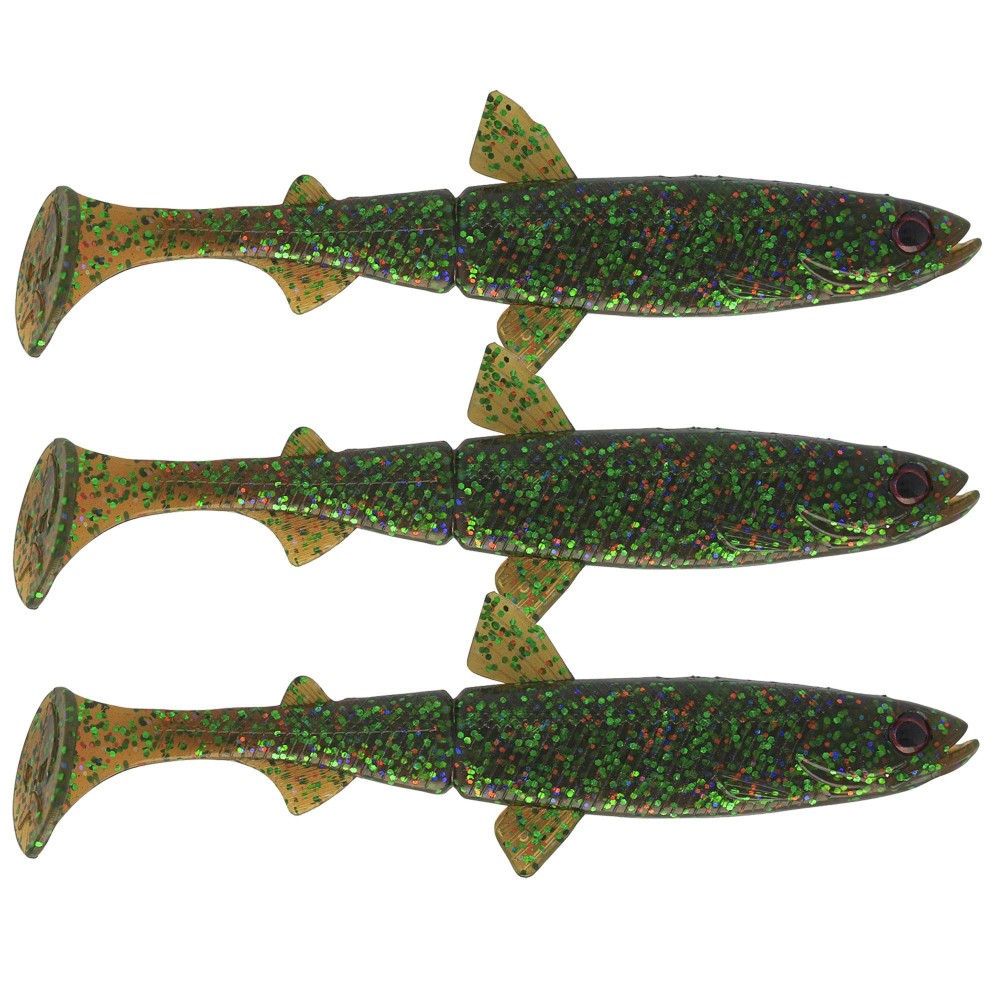 Westin HypooTezz Shadtail - Gummifisch Motoroil Fuel - 9cm - 5g - 3Stück