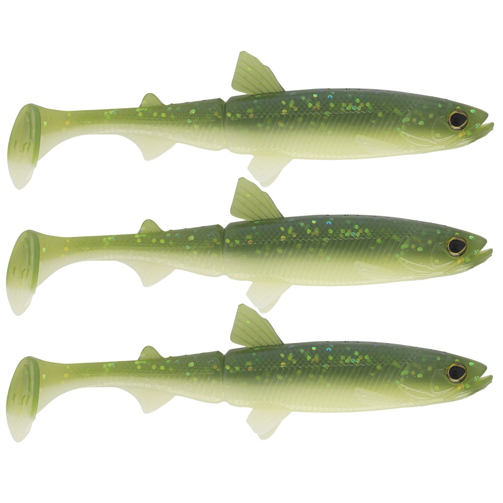 Westin HypooTezz Shadtail - Gummifisch Grasshopper - 9cm - 5g - 3Stück