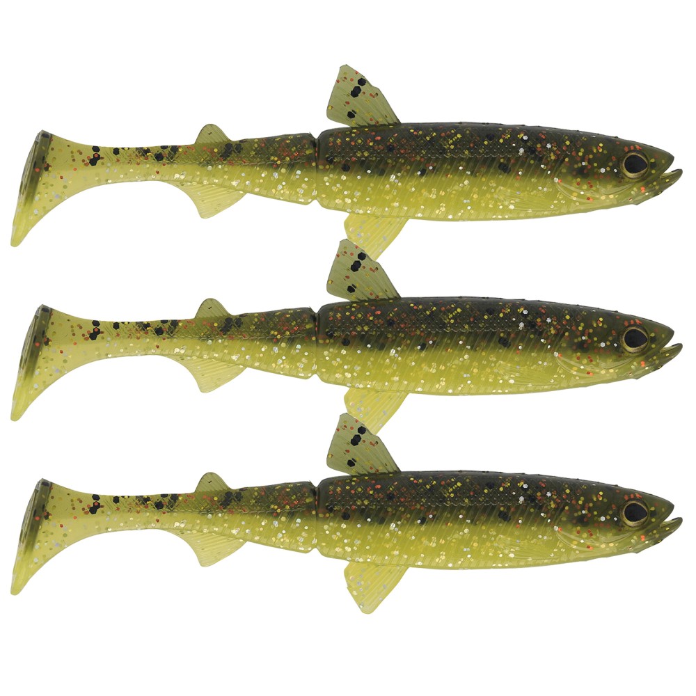 Westin HypooTezz Shadtail - Gummifisch Golden Baitfish - 9cm - 5g - 3Stück