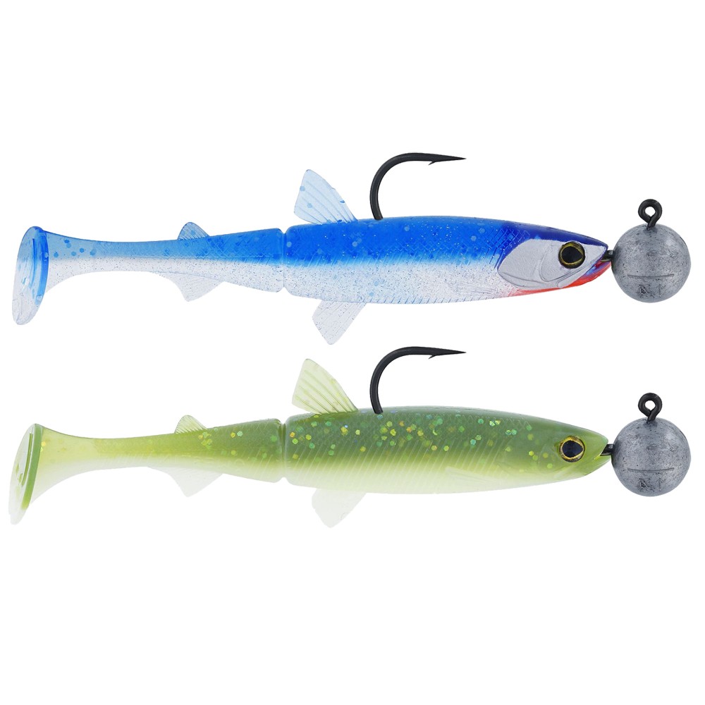 Westin HypoTeez Shadtail R' N R - Gummifisch Clear Water Mix 13