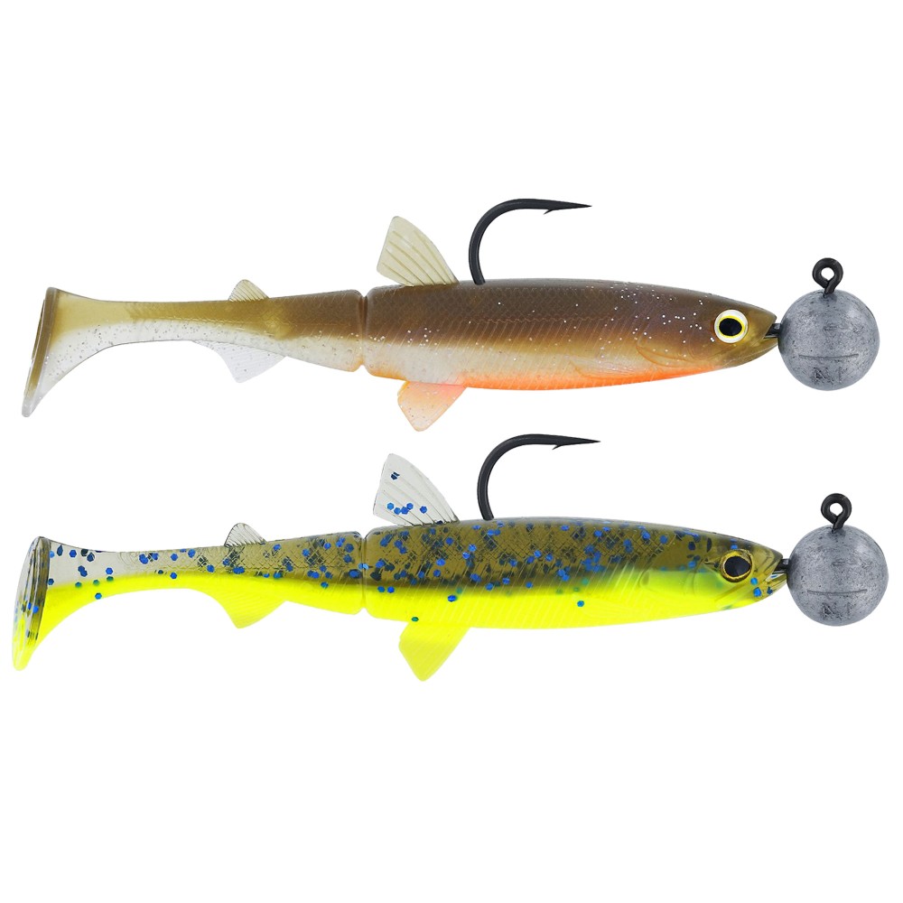 Westin HypoTeez Shadtail R' N R - Gummifisch Dark Water Mix 12