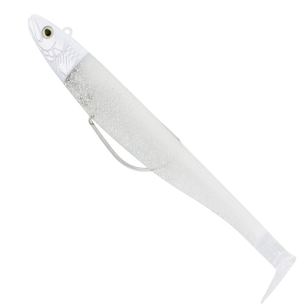 Westin Magic Minnow Weedless Jig - Gummifisch Snow White - 12,5cm - 28g - 1 Stück