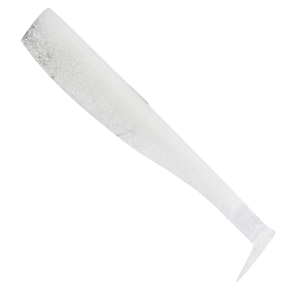 Westin Magic Minnow Weedless Jig Spare Body - Ersatzkörper Snow White - 12cm - 13g - 3 Stück