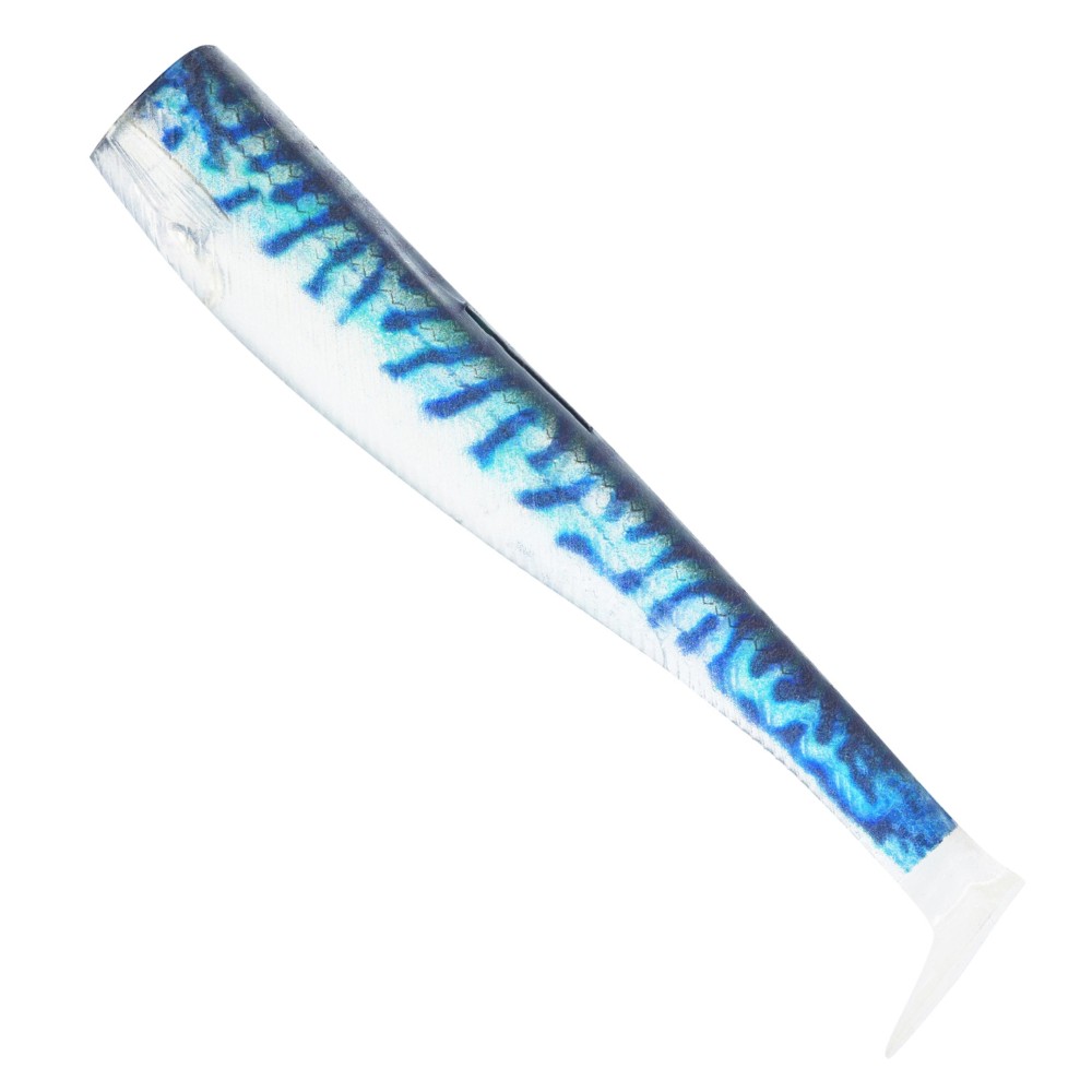 Westin Magic Minnow Weedless Jig Spare Body - Ersatzkörper Real Mackerel - 8cm - 4g - 3 Stück