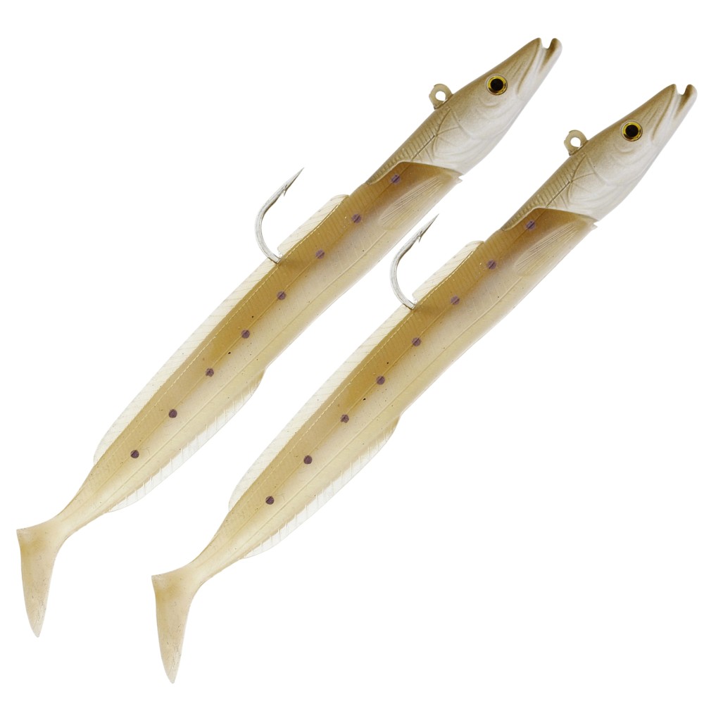 Westin Sandy Andy Jig 2 PCS - Sandaal Brown Abalone - 7,7cm - 5g - 2 Stk.