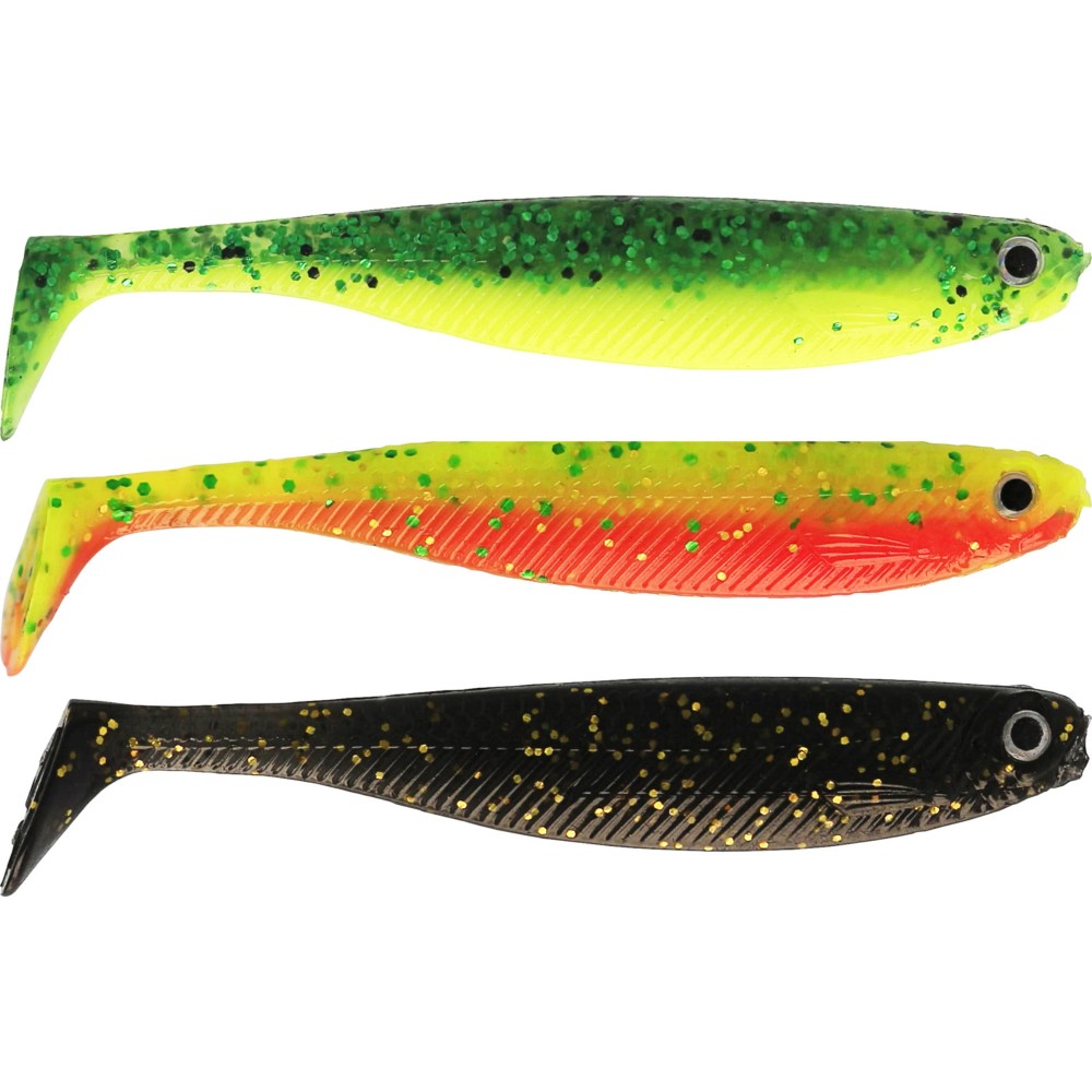 Westin Shadteez Slim - Gummifisch Dark Water Mix 23 - 4,7cm - 1g - 6 Stück