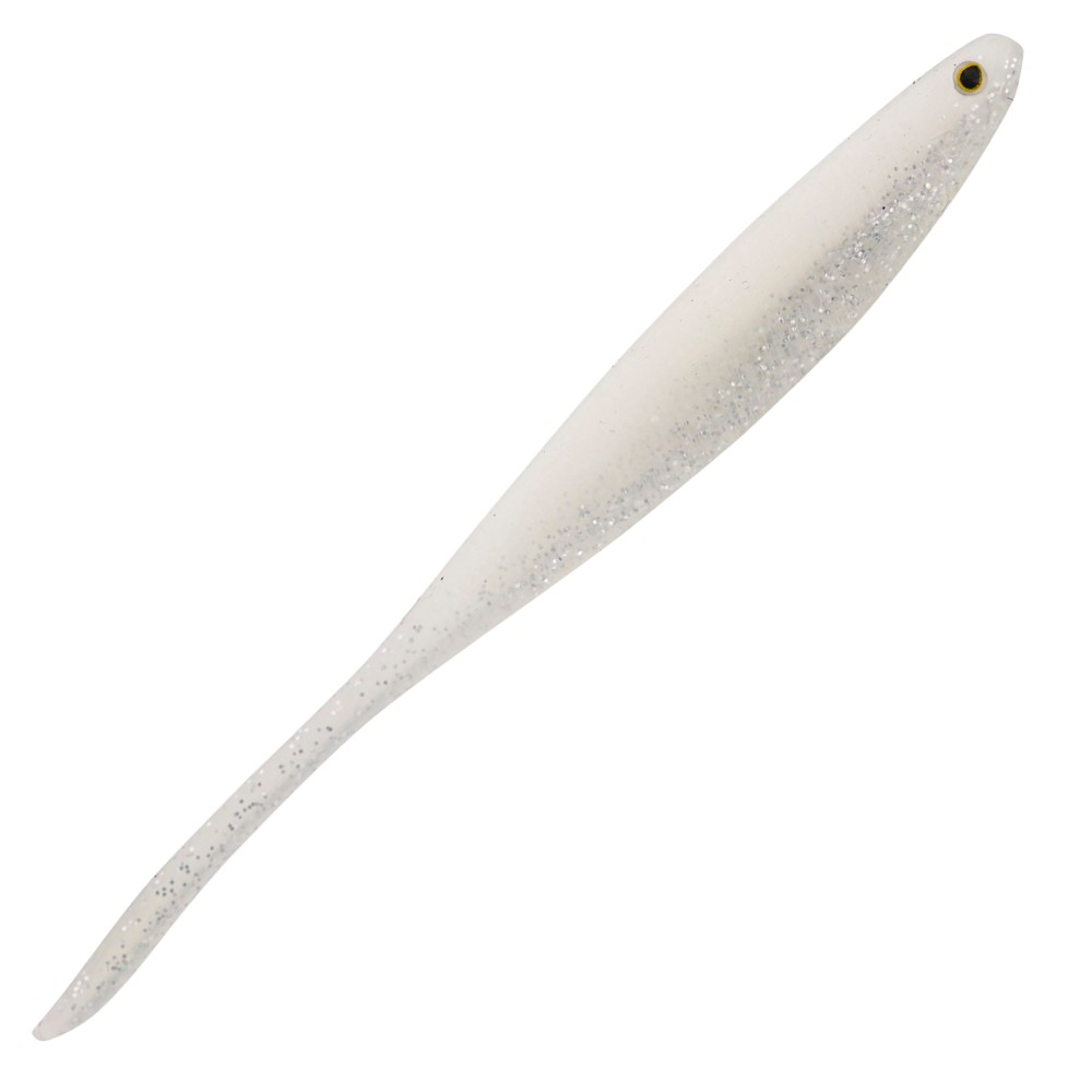 Westin ShadTeez Pin-Tail - Low Action Shad Pearl White - 11cm - 3,5g - 2 Stück