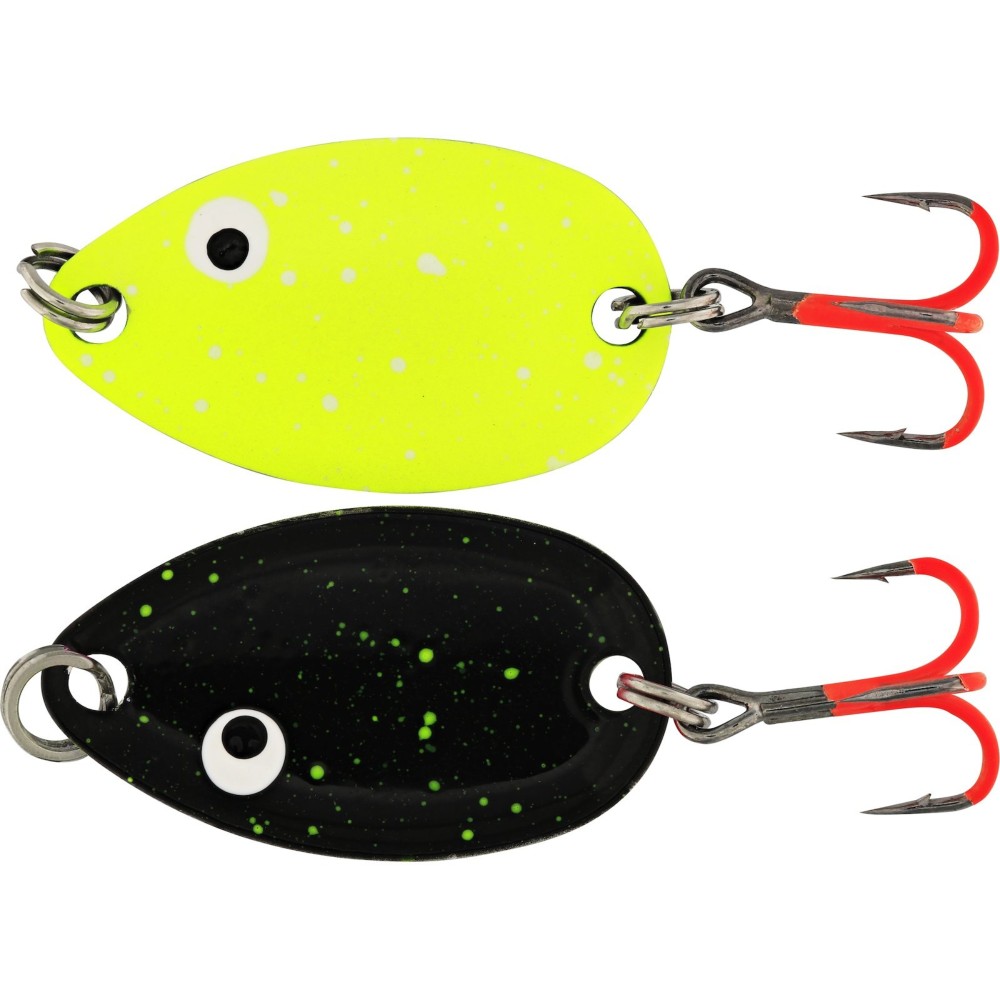 Westin Fidusen (Ultimate) - Spoon Black/Chartreuse (Ultimate) - 3,2cm - 2,8g - 1 Stück