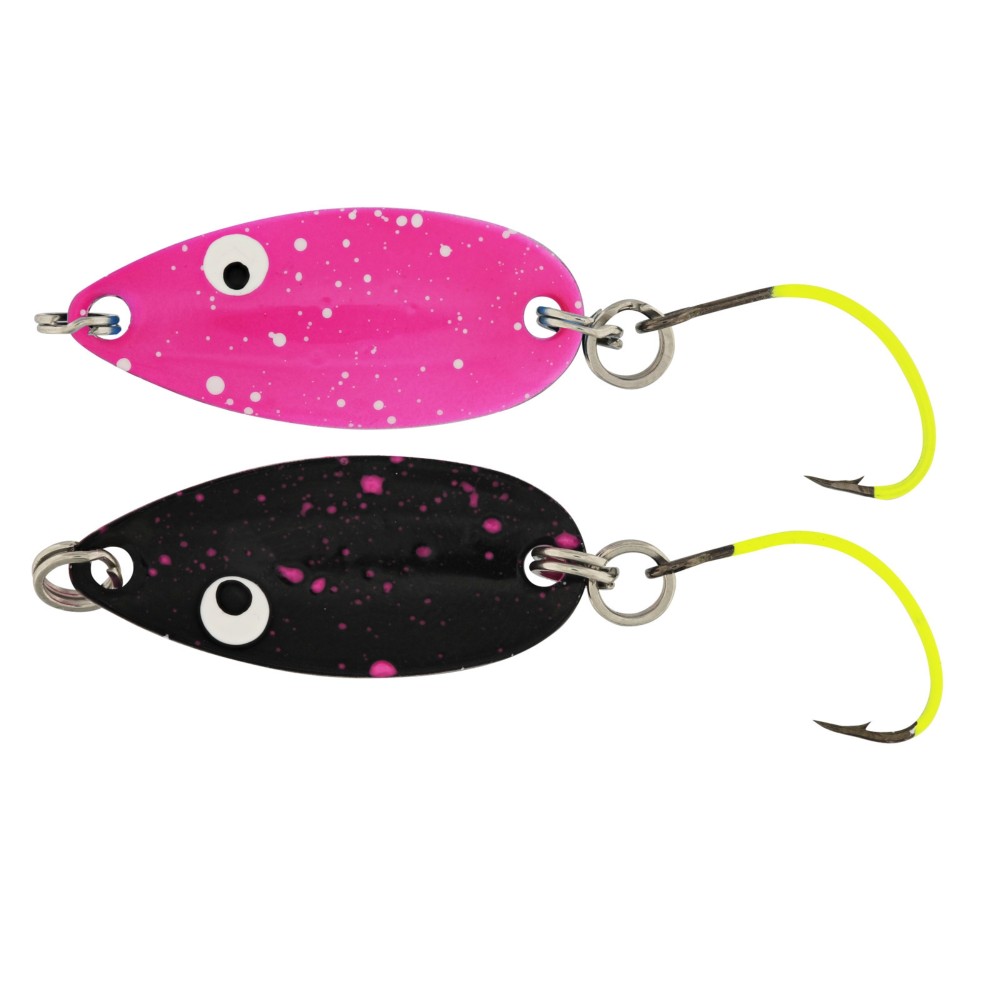 Westin Fidusen Slim (Ultimate) - Spoon Black/Pink Splat (Ultimate) - 3,3cm - 3g - 1 Stück
