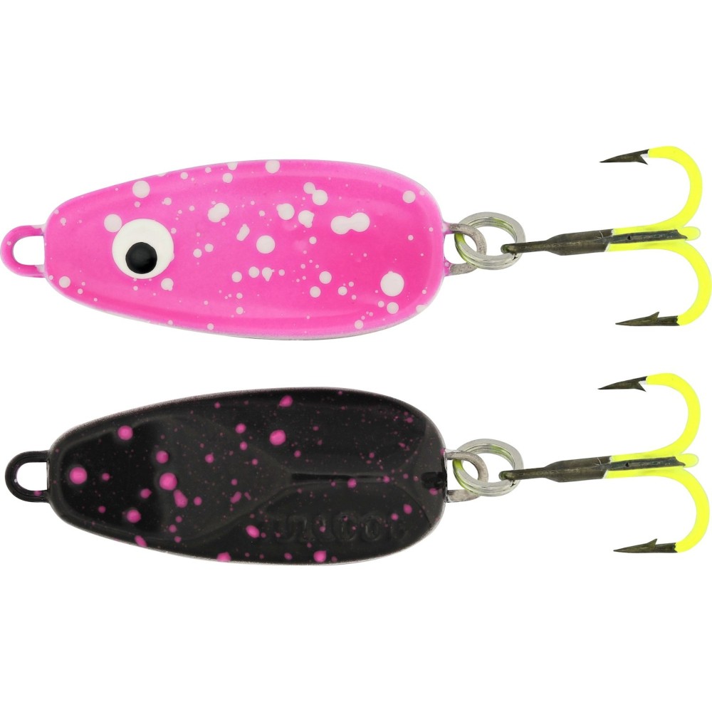 Westin Bulldog (Ultimate) - Spoon Black/Pink Splat (Ultimate) - 3,3cm - 4g - 1 Stück