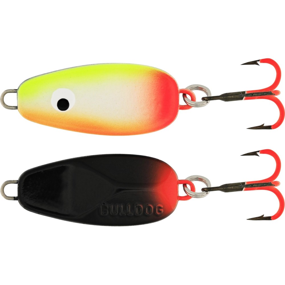 Westin Bulldog (Ultimate) - Spoon Orange/Chartreuse Glow (Ultimate) - 3,3cm - 4g - 1 Stück