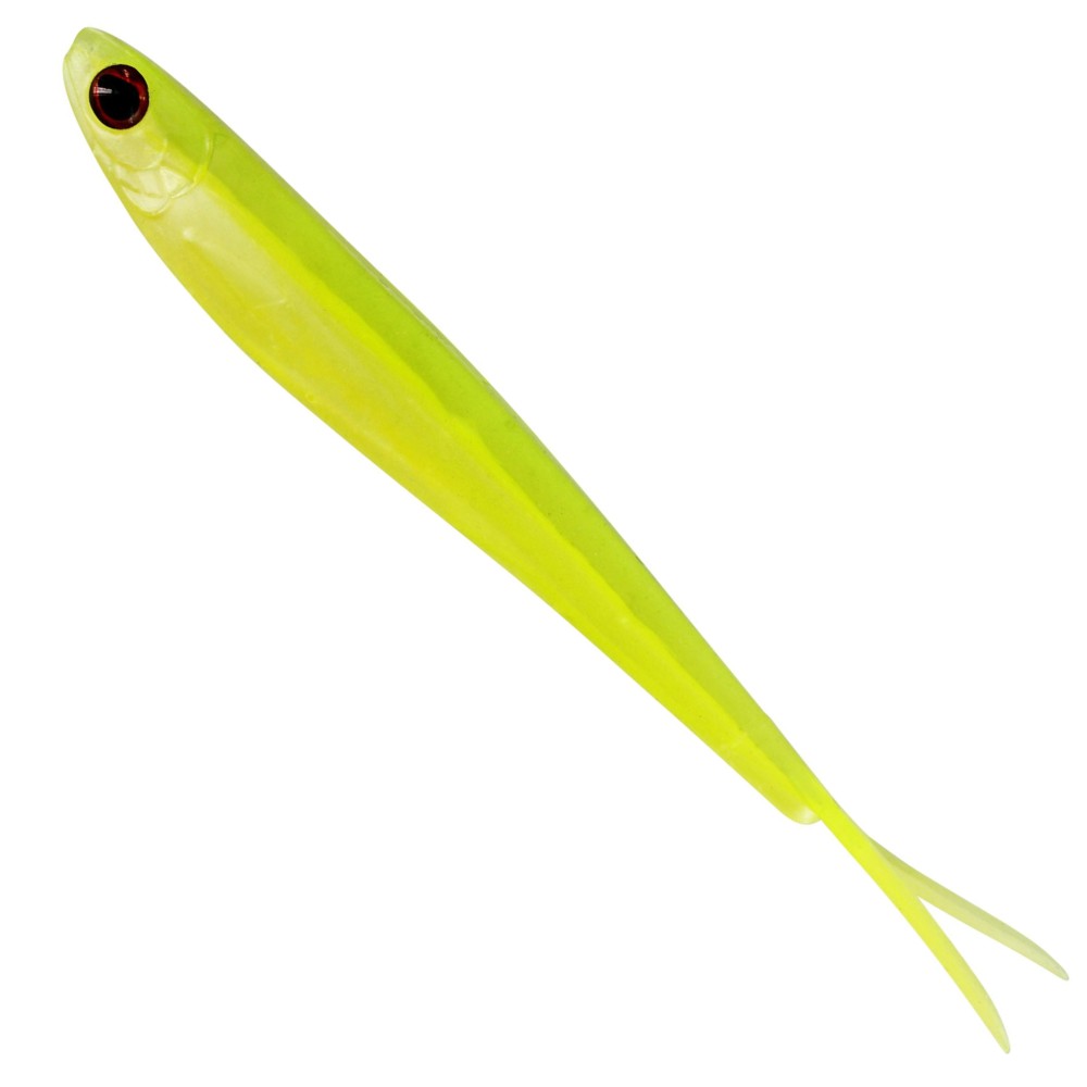Westin TwinTeez V2 V-Tail - Gummifisch Lime - 14,5cm - 9g - 2 Stück