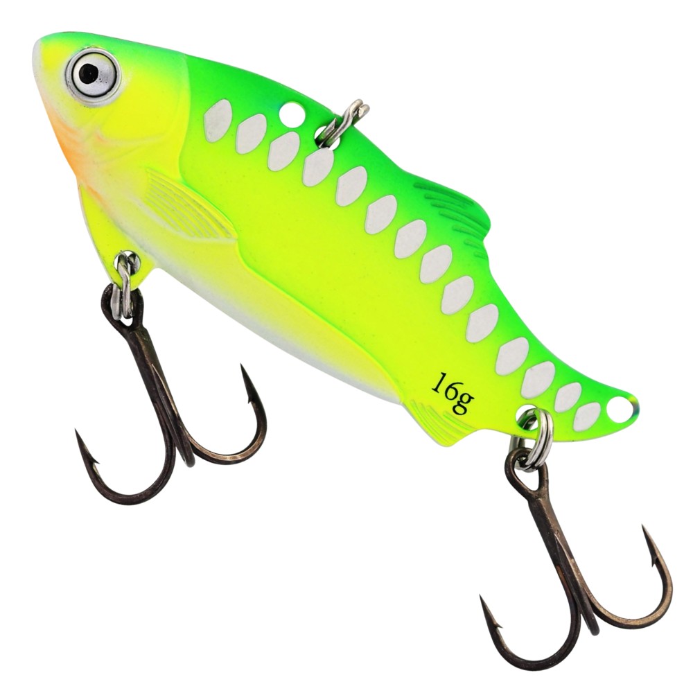 Westin Ricky the Roach Tungsten Vibration Bait - Vibrationsköder Chartreuse Scale - 4,5cm - 9g -1 Stück
