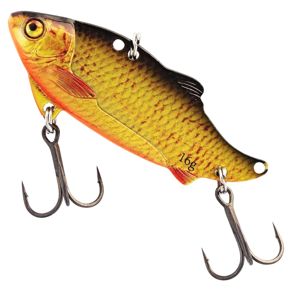 Westin Ricky the Roach Tungsten Vibration Bait - Vibrationsköder Real Rudd - 4,5cm - 9g -1 Stück