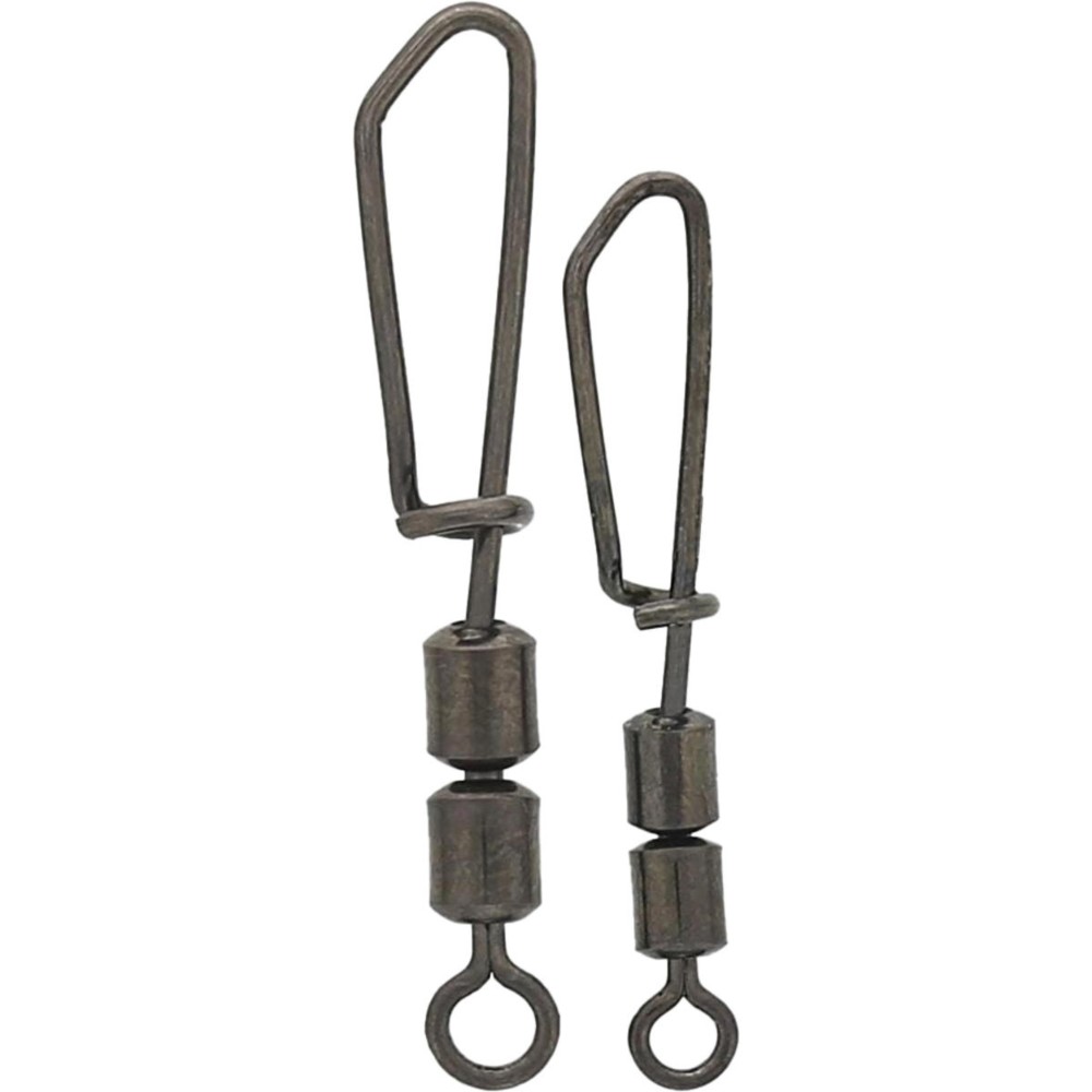 Westin Easy Change Links - Wirbel mit Karabiner Matte Black - #6 - 27kg - 10 Stück