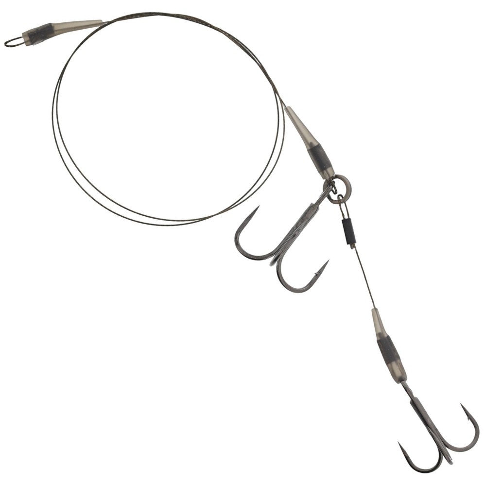 Westin Multi-Purpose Rig Semi Barbed - Köderfischsystem 50cm - Large - #4/#4 - 14kg - 1 Stück