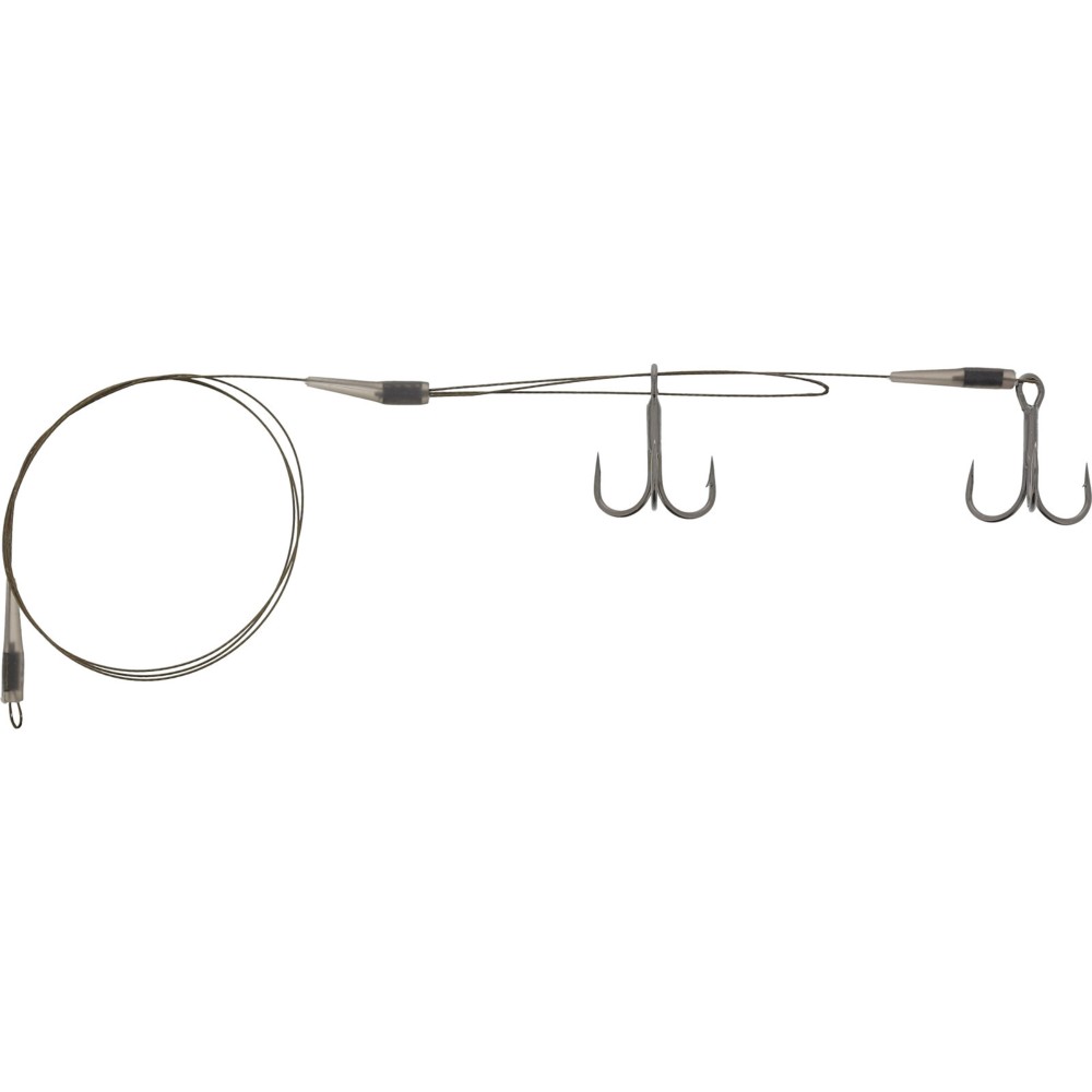 Westin Long-Cast Rig Semi Barbed - Köderfischsystem #4 + #4 - 65cm - 14kg