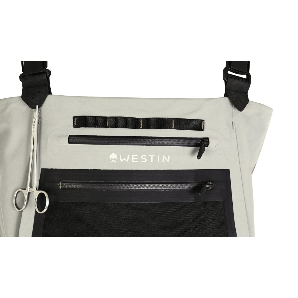 Westin W6 St. Foot - Wathose Gunmetall - L 46-47/11-11.5 - 1 Stück