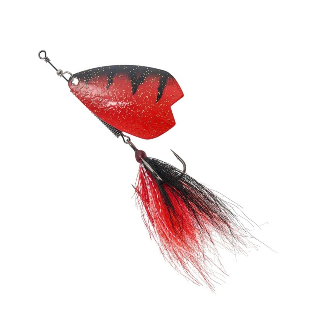 Westin SpinStrike Bucktail - Spinner Fire Buck - 14g - Gr. 6