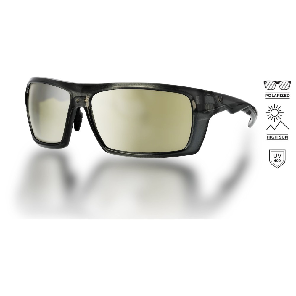 Westin W6 Sport 30 - Polarisationsbrille Liquid Grey - LB Brown LM Silver Flash AR Blue