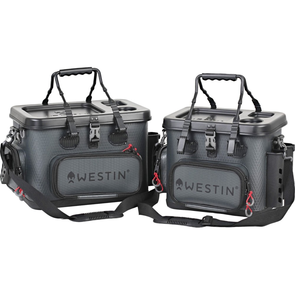 Westin W4 Safeguard Tackle Bag - Tasche Titanium Black - M - 1 Stück