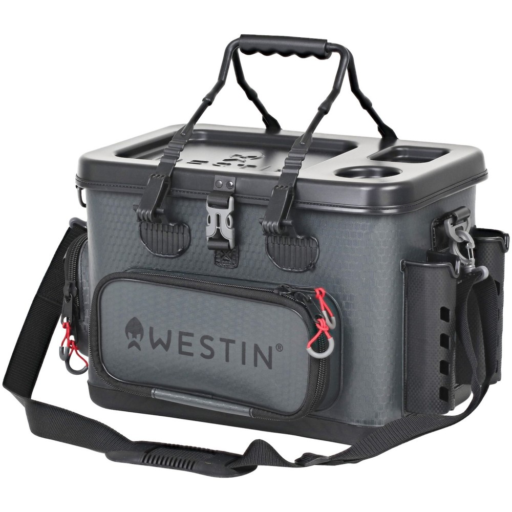 Westin W4 Safeguard Tackle Bag - Tasche Titanium Black - M - 1 Stück