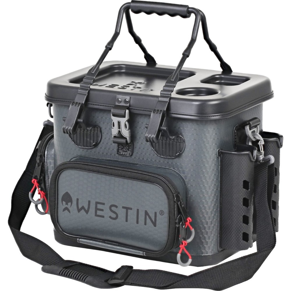 Westin W4 Safeguard Tackle Bag - Tasche Titanium Black - S - 1 Stück