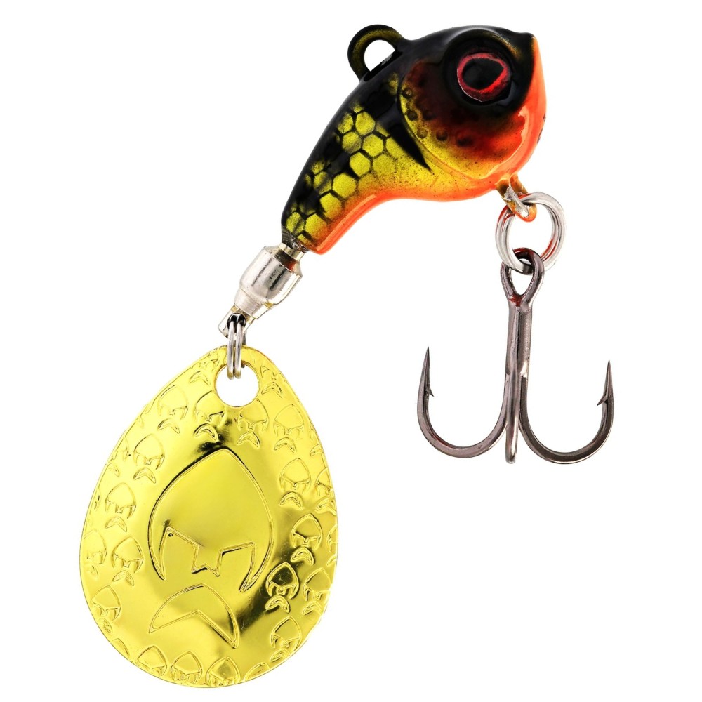 Westin DropBite Tungsten Spin Tail Jig - Jigspinner Bling Perch - 1,8cm - 9g