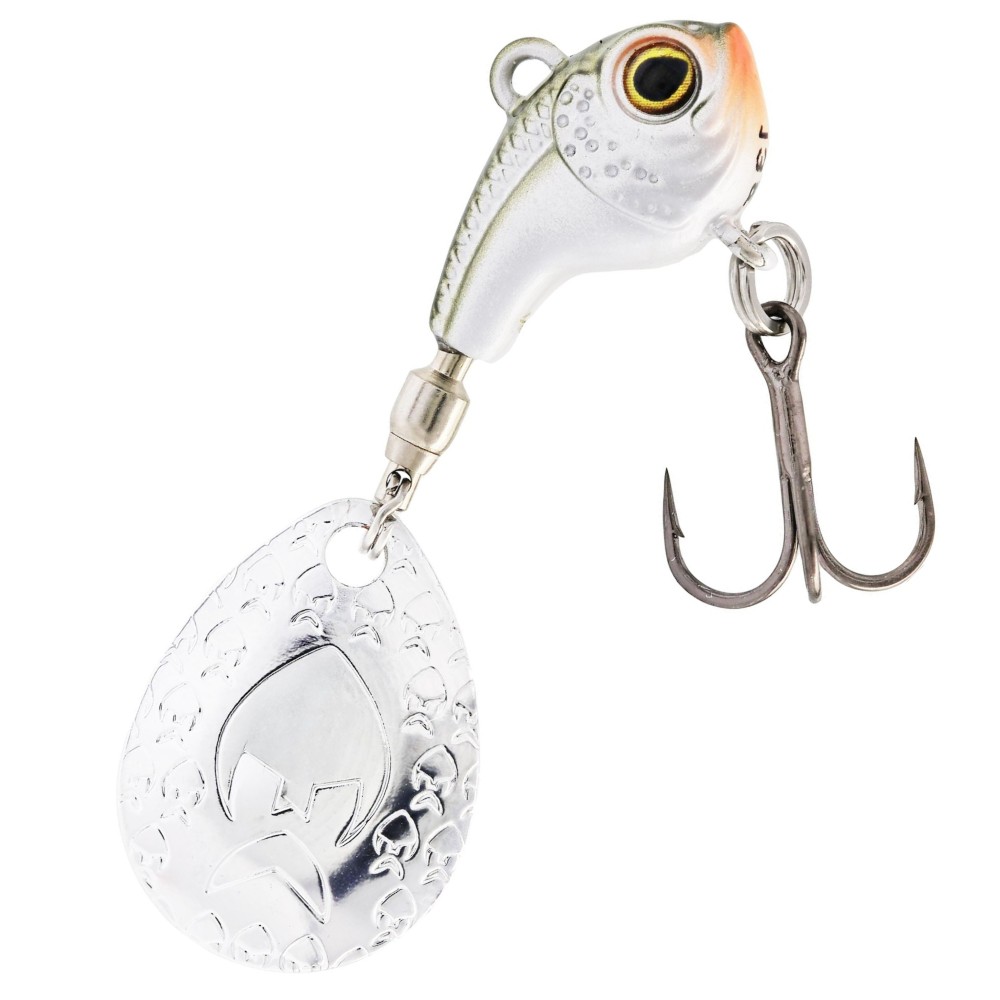 Westin DropBite Tungsten Spin Tail Jig - Jigspinner Clear Olive - 1,6cm - 7g