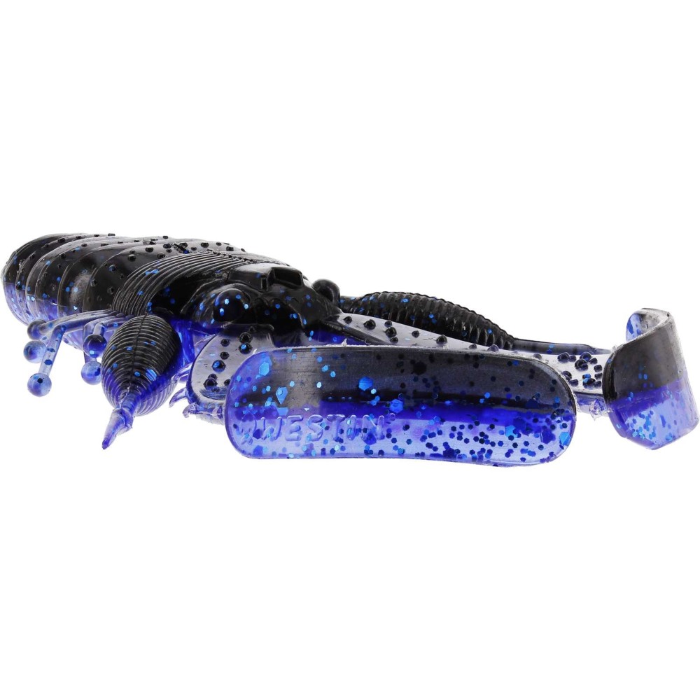 Westin CreCraw - Creaturebait Dark Water Mix 24 - 6,5cm - 4g - 6 Stk.
