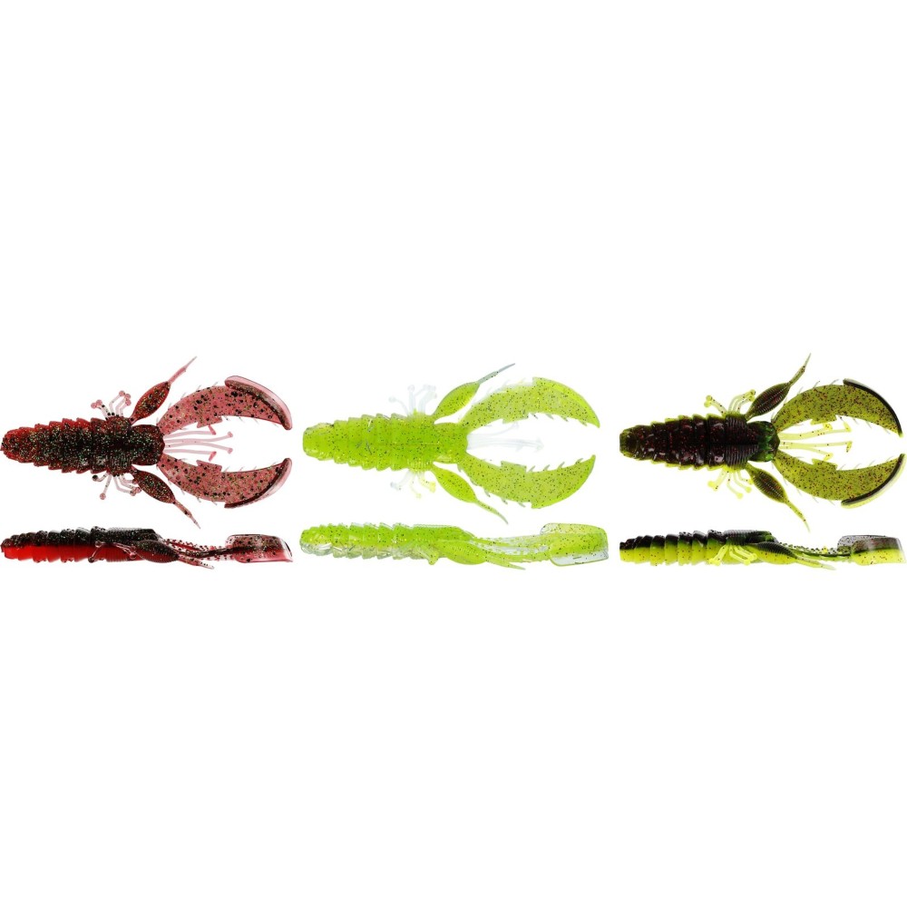 Westin CreCraw - Creaturebait Dark Water Mix 24 - 6,5cm - 4g - 6 Stk.