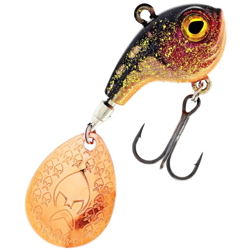 Westin Dropbite Spin Tail Jig - Jigspinner Copper Perch - 3,7cm - 22g - 1 Stück