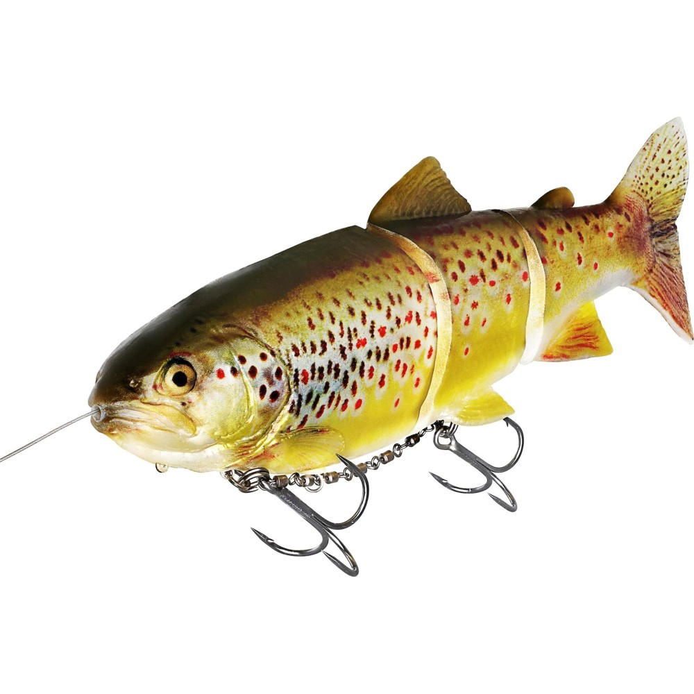 Westin Tommy The Trout Inline - Swimbait Firetiger Trout - 40 cm - 800g - Slow Sinking - 1 Stück