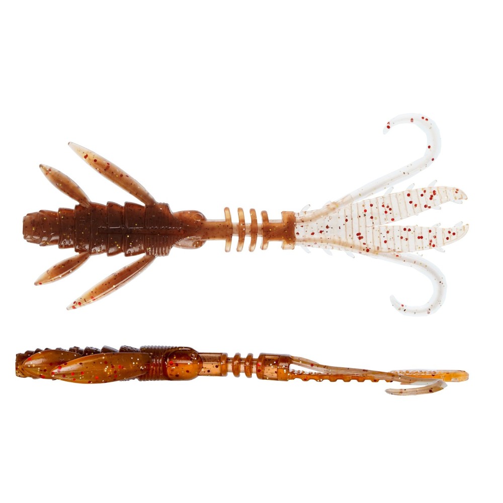 Westin CreCraw Ripplr - Creaturebait Cinnamon Brandy - 9,5cm - 4g - 4 Stück