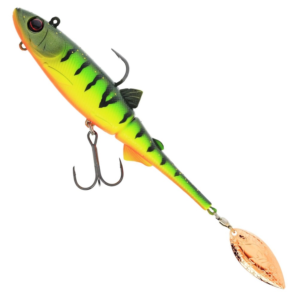 Westin HypoTeez Spintail - Swimbait Tiger Perch - 14cm - 48g - sinking - 1 Stück