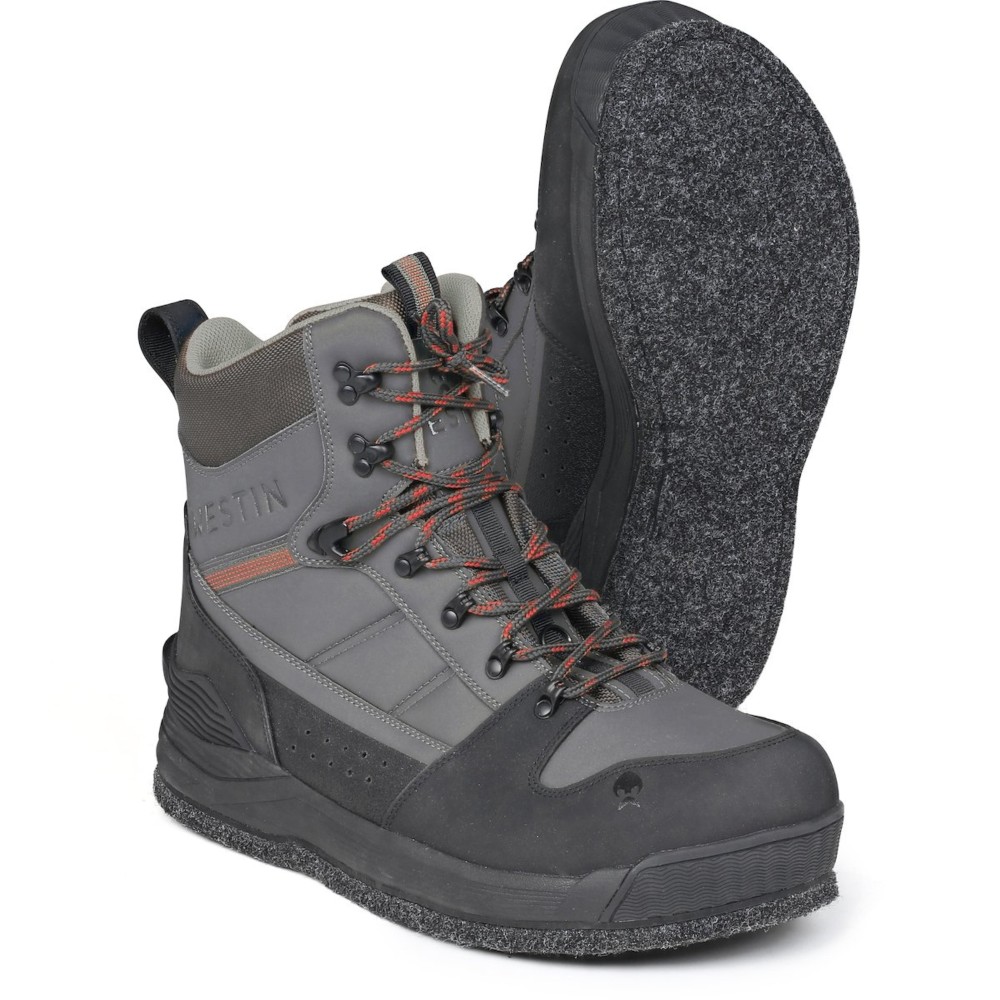 Westin W6 Wading Boot - Watschuhe Dark Shadow - Filzsohle - 41